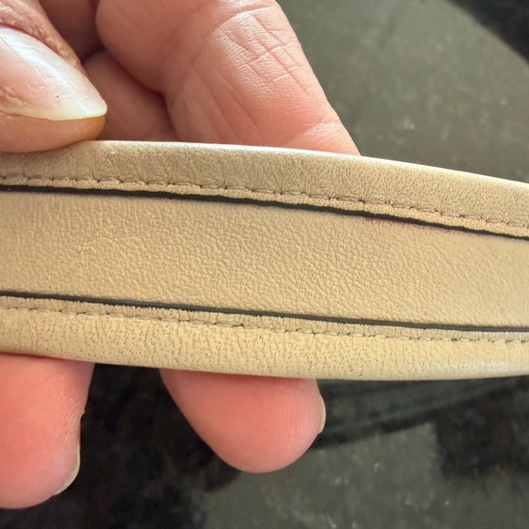 Coach Floral Shoulder Bag and Wallet Set - Red, Purple, Yellow on Cream - Picture 12 of 16